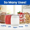 Ultimate Yogurt Jars - Make More Delicious Yogurt! 8 Count