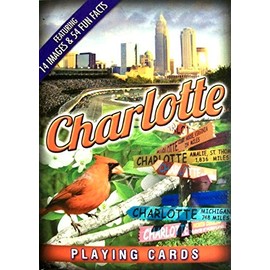 Charlotte North Carolina Souvenir Playing Cards