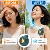 Mini Clip-On Portable Fan for Daily Cooling – Bladeless 3-Speed