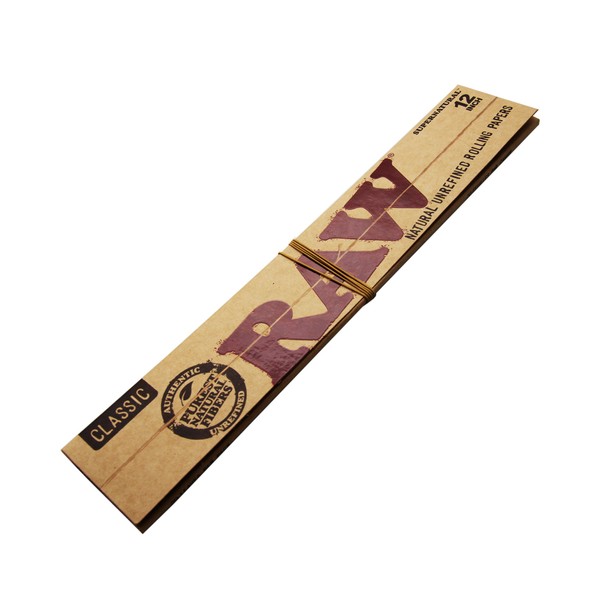 3 X 12 " Raw Supernatural Natural Unrefined Rolling Papers by makbros