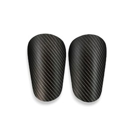 Carbon Fiber Mini Shin Guards (3-4 Day Shipping) Mini Shin Pads - Model: Mini Shin Guards, Size: Small