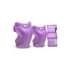 Set De Protecciones Patinaje Pro Lila, Rollerface