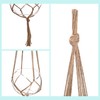 EBOOT 2 Pack 48 Inch Large Macrame Plant Hanger Rope