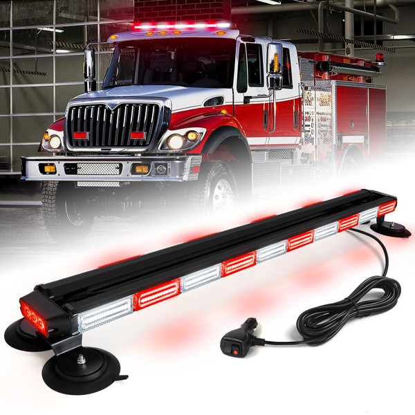 LRTER 42" Rooftop 206 LED Emergency Traffic Security Light bar