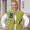 SOYCEV 4.5" Varsity Letter Patches Chenille Iron on Letters Large