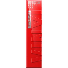 Maybelline New York SuperStay Vinyl Ink Lips Colour 25 Red Hot Brilliant and Bright Vinyl Effect with Life up to 16 Hours Formula No Transfer - 2 Lipsticks