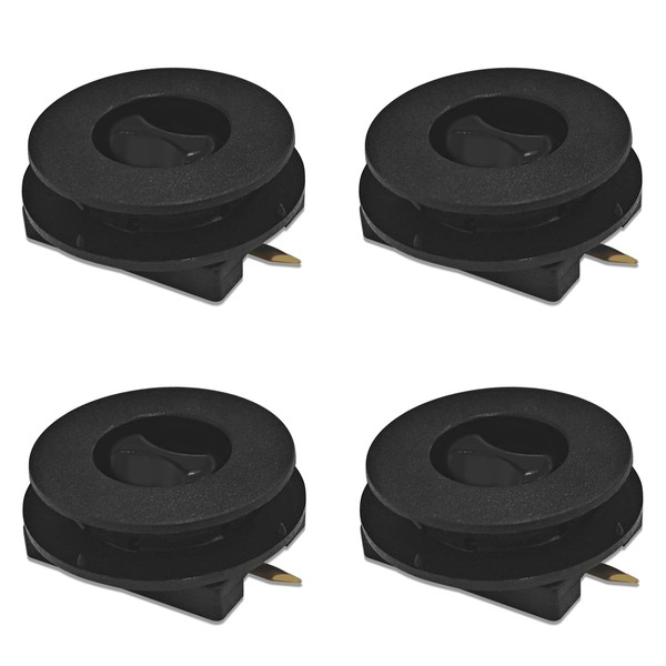 KUQUTIDY 4PCS Car Floor Mat Clips, Non-Slip Carpet Retainer Clips,