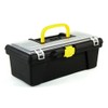 ToolTreaux Portable Plastic Dual Compartment Craft Organizers and Storage Tool