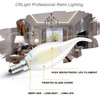 CRLight 2W 4000K LED Candelabra Bulb Daylight White Glow 10