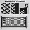 2-Pack Stretchable Car Trunk Cargo Nets for Vehicle Storage –