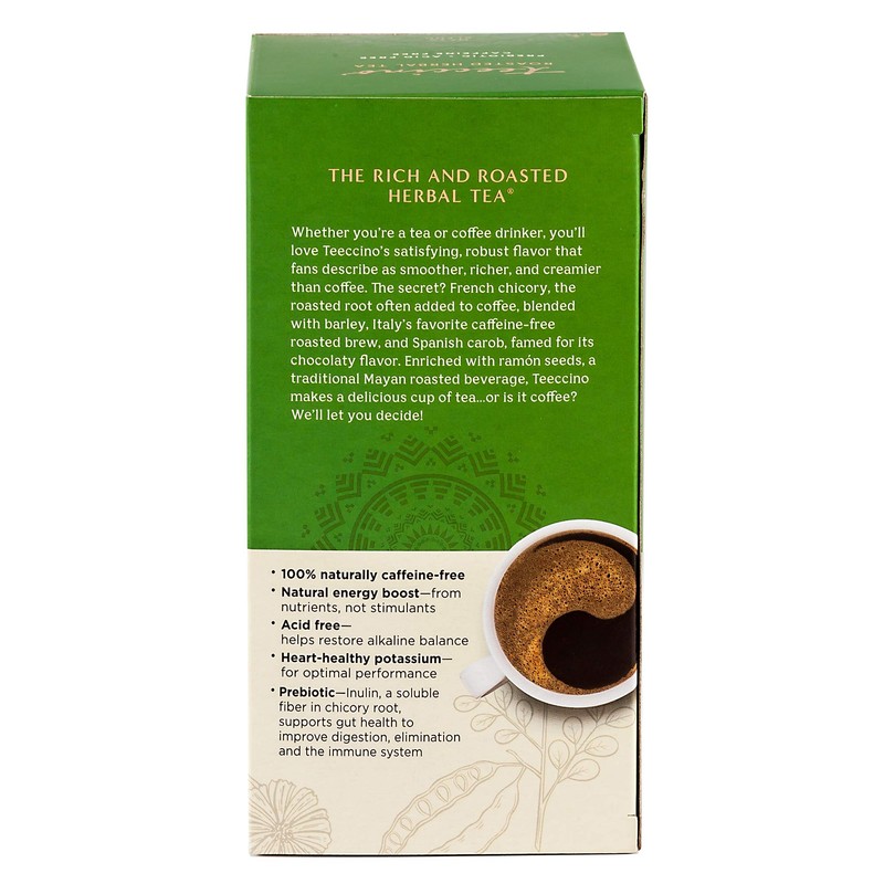 Teeccino Herbal Tea – Maya Chai – Rich & Roasted