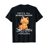 Funny Bearded Dragon Cute Lizard Beardie Ate My Homework T-Shirt