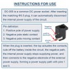 DAOKAI 20pcs DC-005 DC Power Jack Socket 5.5x2.1mm 3 Pin