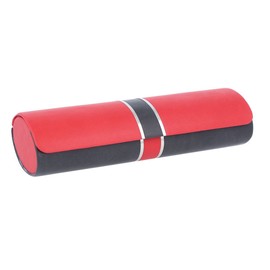 NASENFAHRRAD24 Kinski Oval Case Red with Magnetic Closure - Glasses Case, red
