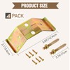 Pisman Table Leg Corner Bracket Set of 4 Includes Screws