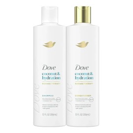 Dove Coconut & Hydration Shampoo-conditioner Set 355 Ml C/u