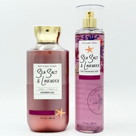 Sea Salt & Lavender Bath & Body 2-Piece Bundle | Shower Gel and Fine Fragrance Mist