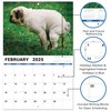 Calendar 2025 - Dogs Pooping Calendar 2025, funny Dog Calendar