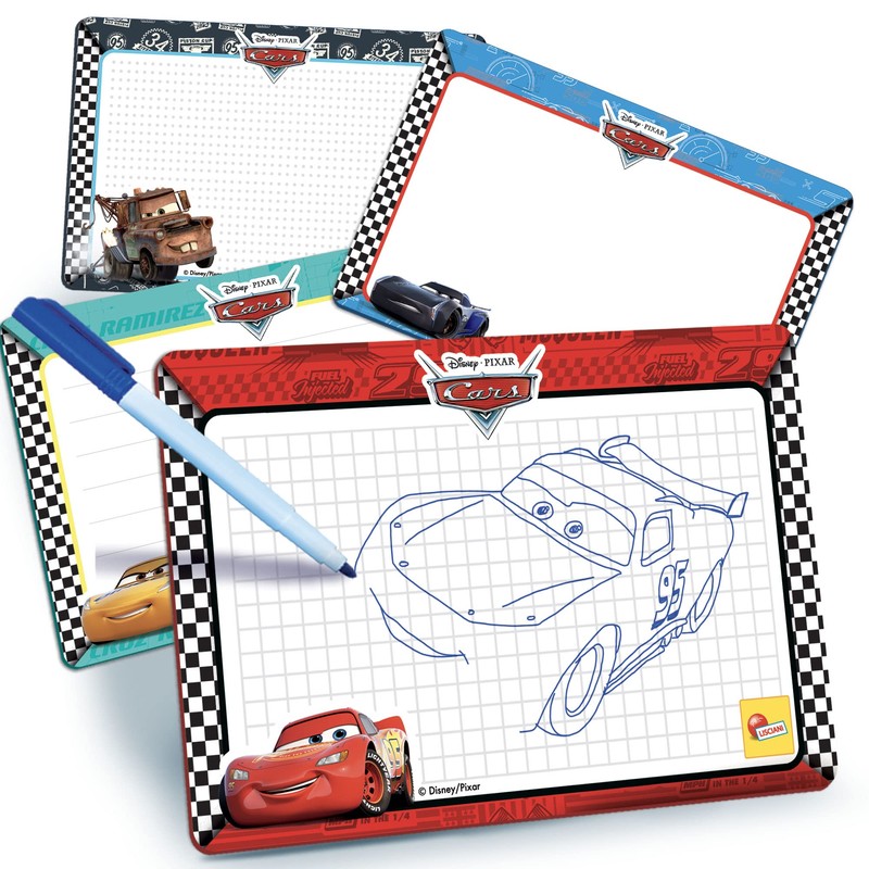 Liscianigiochi- Topolino Cars Pocket Drawing School, Colore, 92208