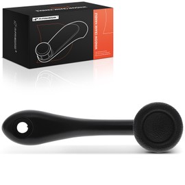 A-Premium Front Driver or Passenger Side Window Crank Handle Compatible with Peterbilt 330 1995-1997, 357 1990-1997, 378 1990-1998, 379 1990-1998, 385 1995-1997, Black