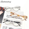 bullabulling Cat Eye Rhinestone Reading Glasses for Women Sparkling Crystal