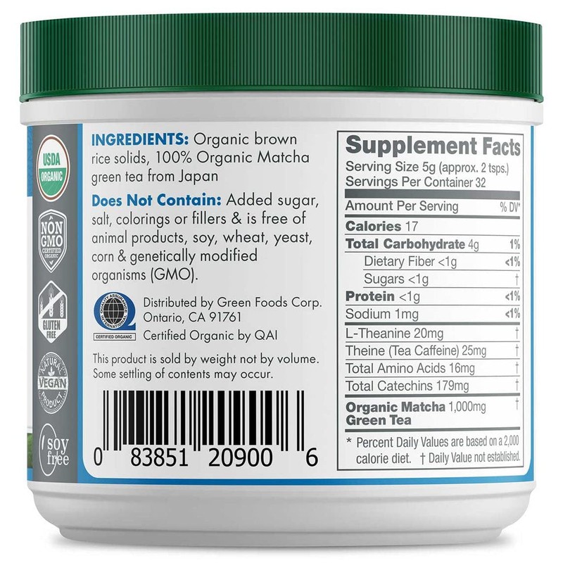 Green Foods Matcha Green Tea (2 Pack)