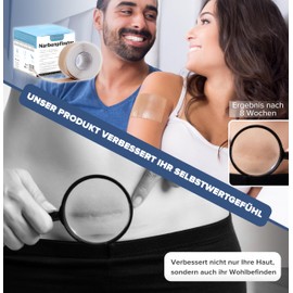 BS Luxry Scar Plasters Test Winner 2023* Enables Professional Scar Healing for C-Section, Burns, Keloid, Acne. Advanced Scar Care for Visible Results