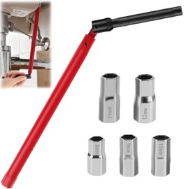 Stand Tap Wrench 8 - 12 mm, Tap Key, Tap Tool, Tap Assembly, Tool for Tap Mounting for Inserting Clamping Nuts into Tight Sink Areas