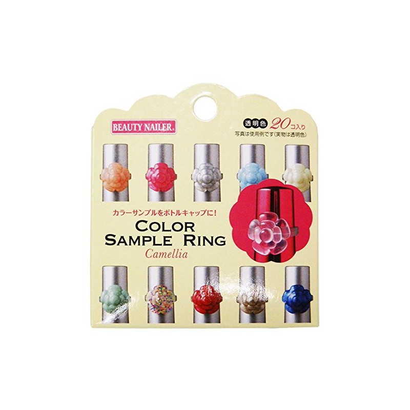 Beauty Nailer Nail Art Parts Color Sampling Camellia