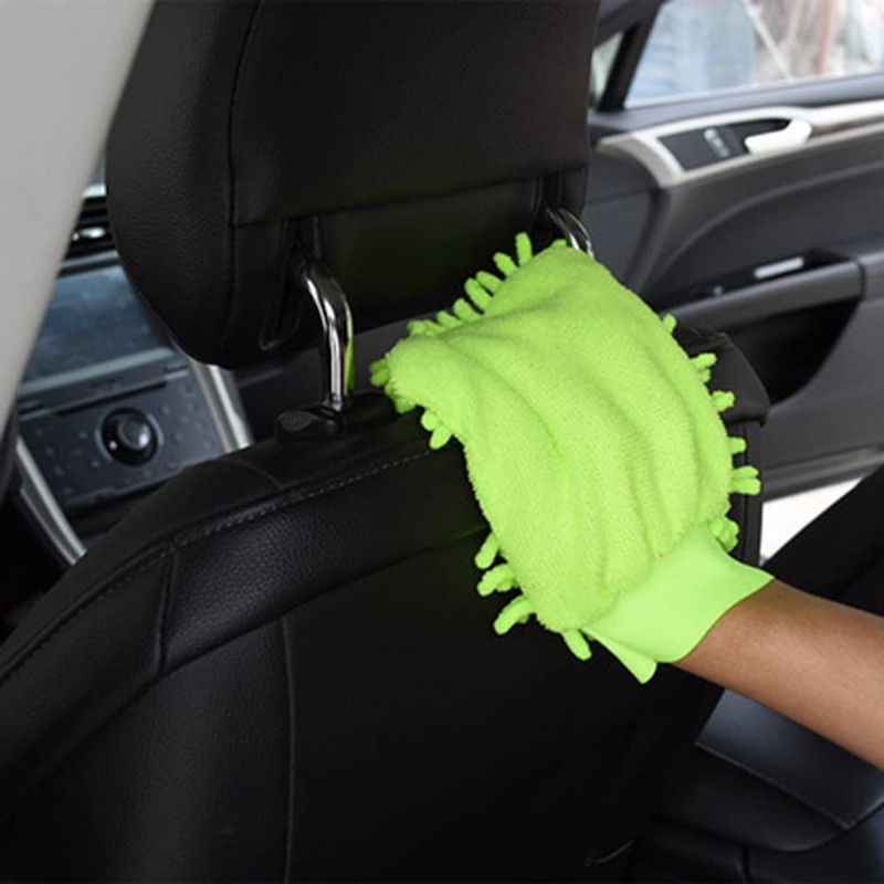 SEIWEI 1 x Microfiber Wash Mitt Microfiber Cleaning Cloth Soft