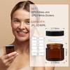 AuroTrends 2 oz Glass Jars with Lids 12Pack, UV-Blocking Leakproof