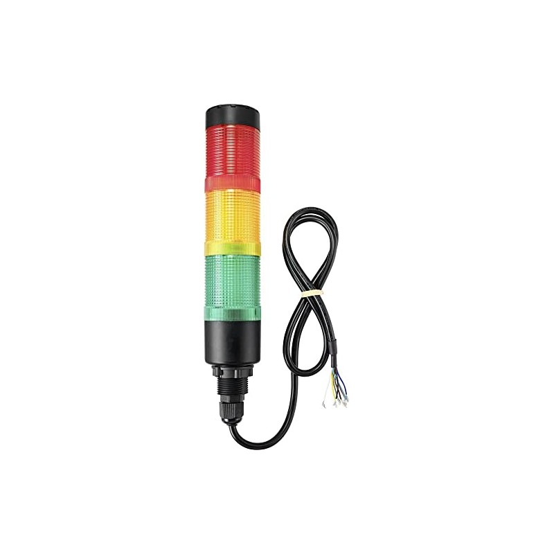 TRU COMPONENTS Signal Column TC-9539296 LED Red, Yellow, Green, Pack