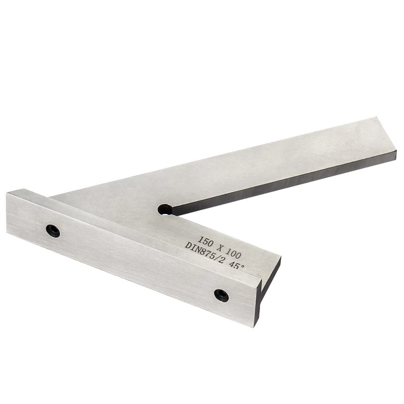 DDWT 45 Degree Machinist Square Miter Square Removable Base DIN