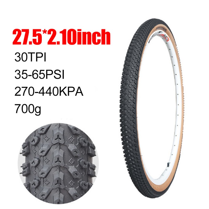 27.5x2.10 Inch Bike Tire MTB Mountain Bike Bicycle Replacement Tire