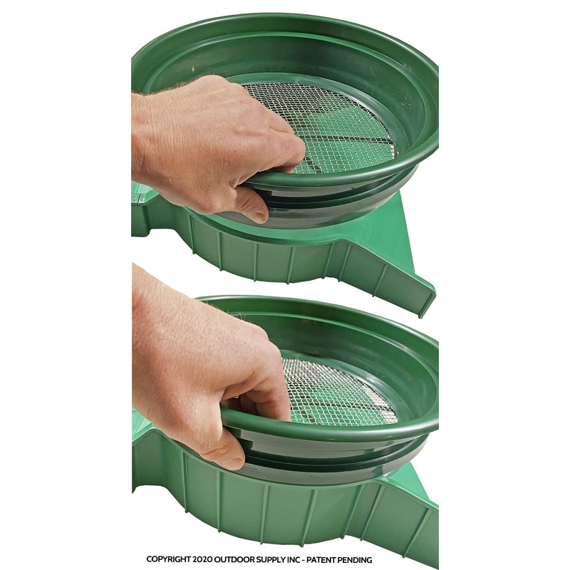 Sluice Fox Speed Feed Flare Only-Green for Portable Modular Sluice