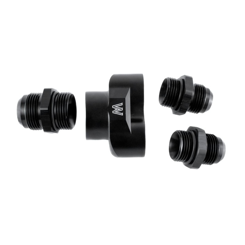 KUNTAUTOS Y Block Adapter Fittings -16 AN Male to Parallel