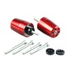 POSH 031979-02-10 Motorcycle Handlebar End, Ultra Heavy Bar End, For