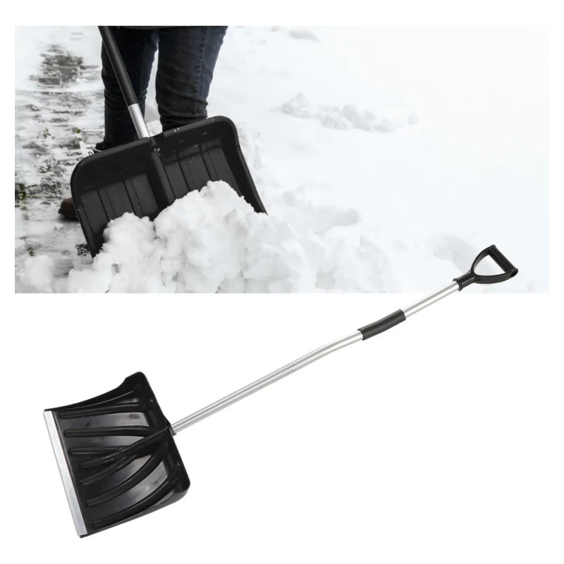 Pala De Nieve For Jardín, 17.7 Pulgadas De Ancho, Gran