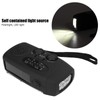 Solar Hand Crank Radio AM FM WB Weather Warning USB