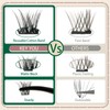 Lash Extension Kit 120pcs Lash Clusters Lash Bond and Seal