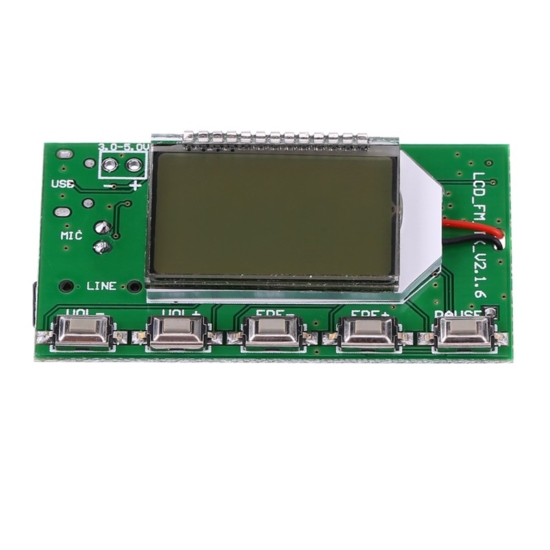 DSP & PLL Digital Wireless Microphone Stereo FM Transmitter Module