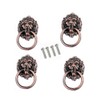 GDQLCNXB Pull Handle Metal Lion Headfor Drawer Dresser Knobs Pull
