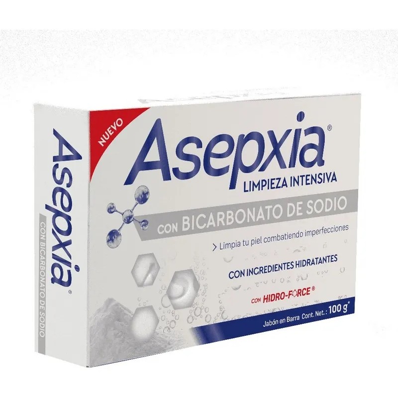Asepxia Jabón Barra Bicarbonato 100g