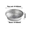 Aluminium Containers – 20 pcs Foil Flan Cases with Paper