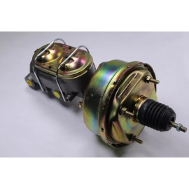 Rodspeedracing New 7" Zinc Universal Single Power Brake Booster + Cast Iron Master Cylinder