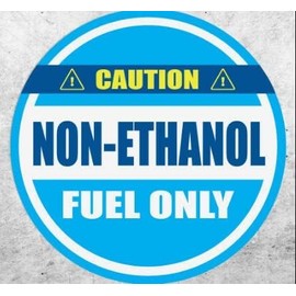 Kramer Non Ethanol Fuel Only Sticker Decal Tank can Oil Weatherproof Vinyl Gas Diesel 3.75" (4)