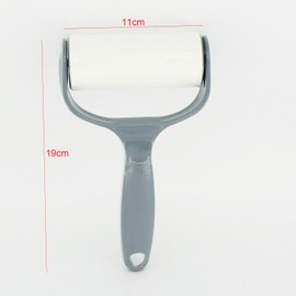 Pet Hair Remover, 360 Sheets Lint Rollers with 2 Sticky Replacement Heads, Plastic Tape Rolling Machine for Clothes, Furniture, Cats and Dogs (Blue)