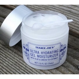 2025 Trader Joe's Ultra Hydrating Gel Moisturizer w/ Aloe and Green Tea Extract 2.5oz