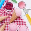 6 Pack Cookie Scoop Set, Ice Cream Scoop with Trigger