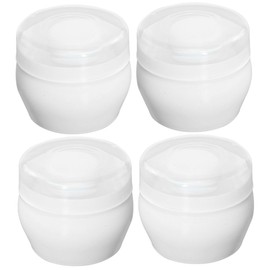 minkissy 4 Sets Baby Talcum Powder Puff Baby Care Gentle for New Infants Toddlers after Bath Use Non-deforming Puff for Boys and Girls